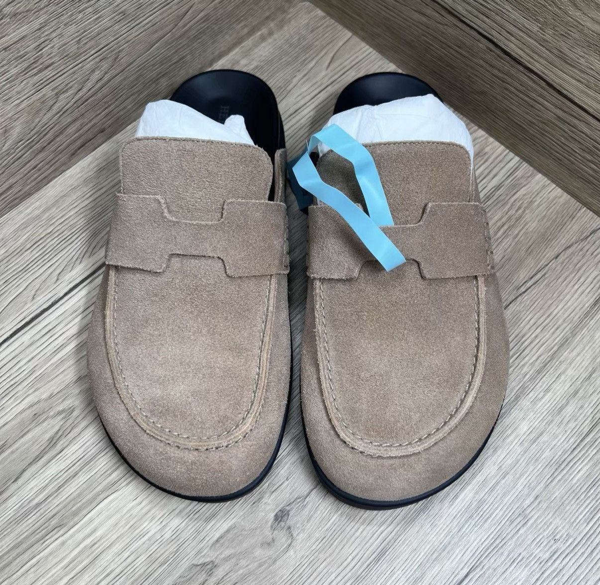 Hermes Hermès Go H Camel Mule Slides J41 Size US 8 / IT 38 - 3 Thumbnail