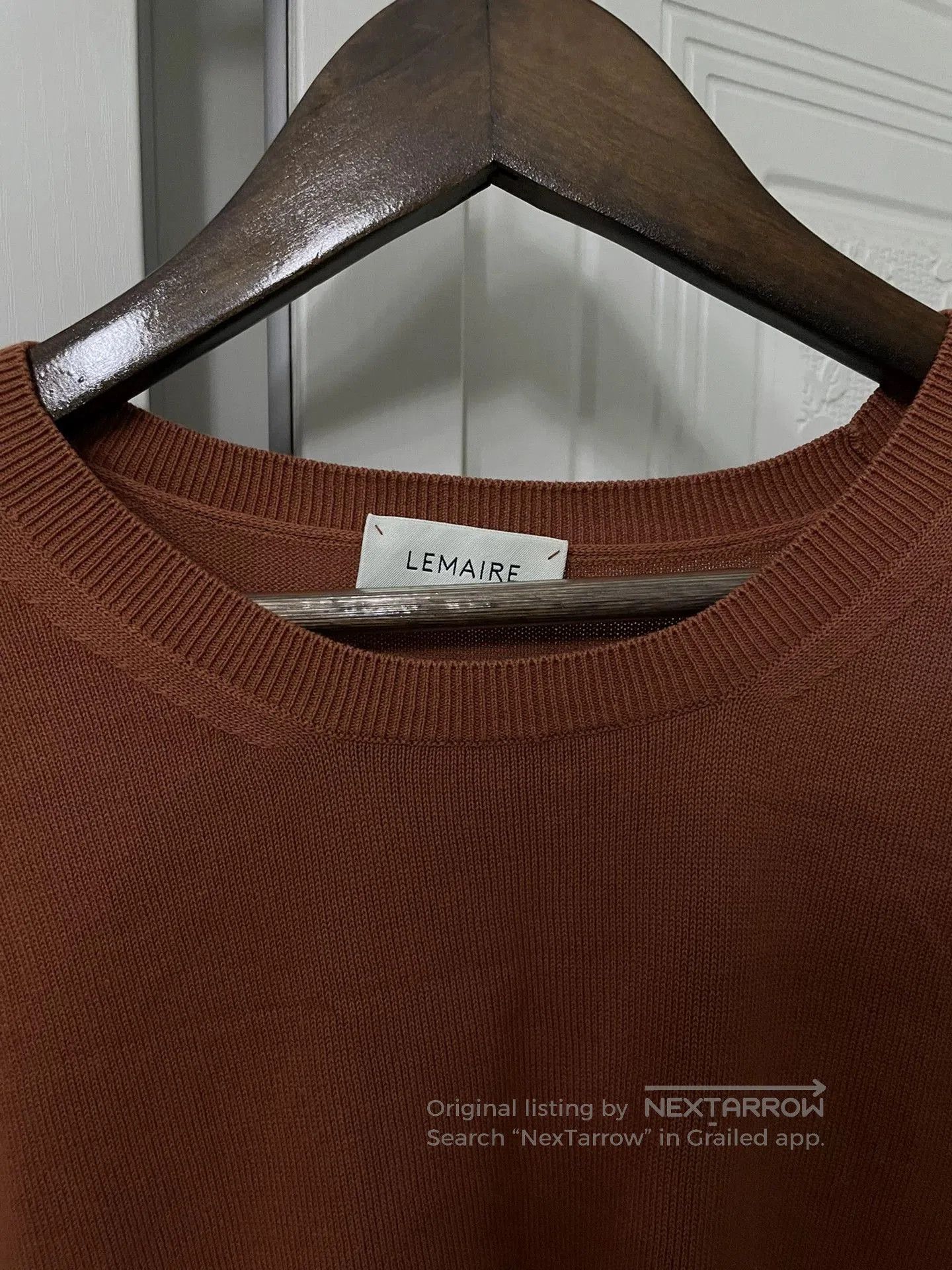 Lemaire Lemaire Oversized Knit Sweater in XL. Size US XL / EU 56 / 4 - 4 Thumbnail