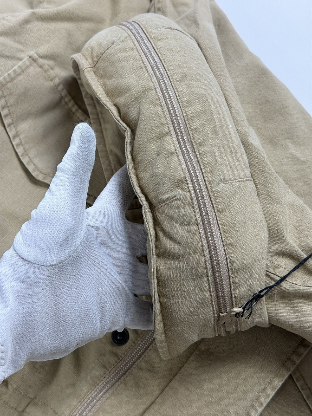 Balenciaga Balenciaga C Shape Military Ripstop Jacket Size US M / EU 48-50 / 2 - 12 Thumbnail