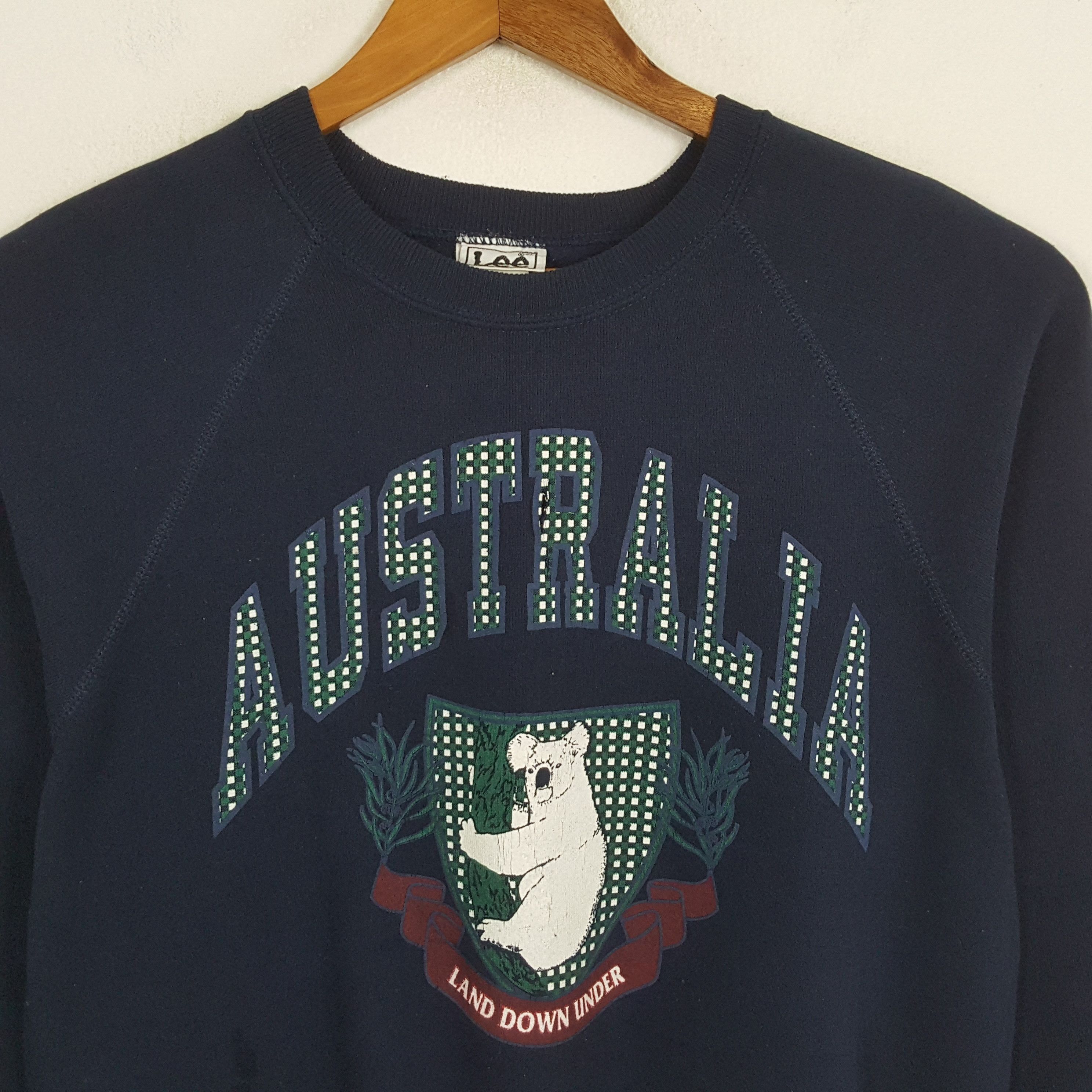 Lee × Vintage Vintage 90's AUSTRALIA LAND DOWN UNDER Promo Sweatshirts Size US M / EU 48-50 / 2 - 2 Thumbnail