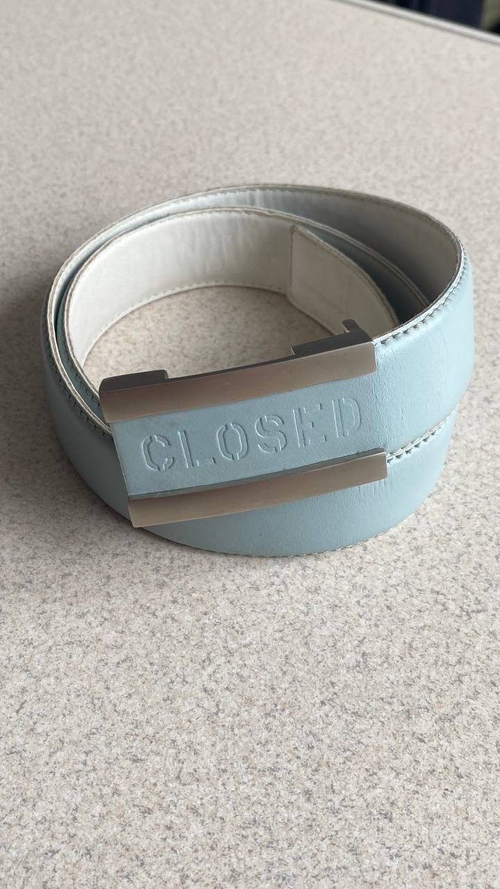CLOSED Closed Leather belt size 70 Size ONE SIZE - 4 Thumbnail