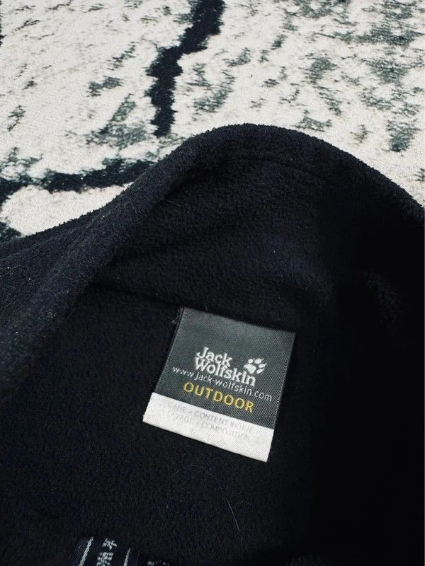 Jack Wolfskin Jack Wolfskin Zip Fleece Black Yellow L Size L / US 10 / IT 46 - 4 Thumbnail