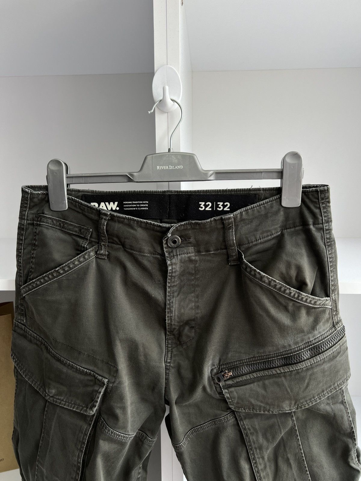 G-Star × Vintage Vintage G-Star Raw Cargo Pants Size US 32 / EU 48 - 6 Thumbnail