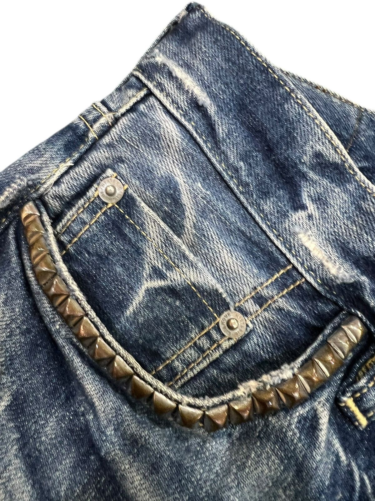 Hysteric Glamour Vintage Hysteric Glamour Selvedge Distressed Jean Size US 28 / EU 44 - 12 Thumbnail