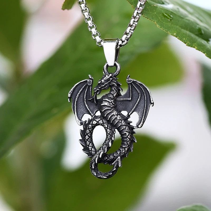 Other Dragon Pendant Accessories Necklace Gifts Size ONE SIZE - 1 Thumbnail