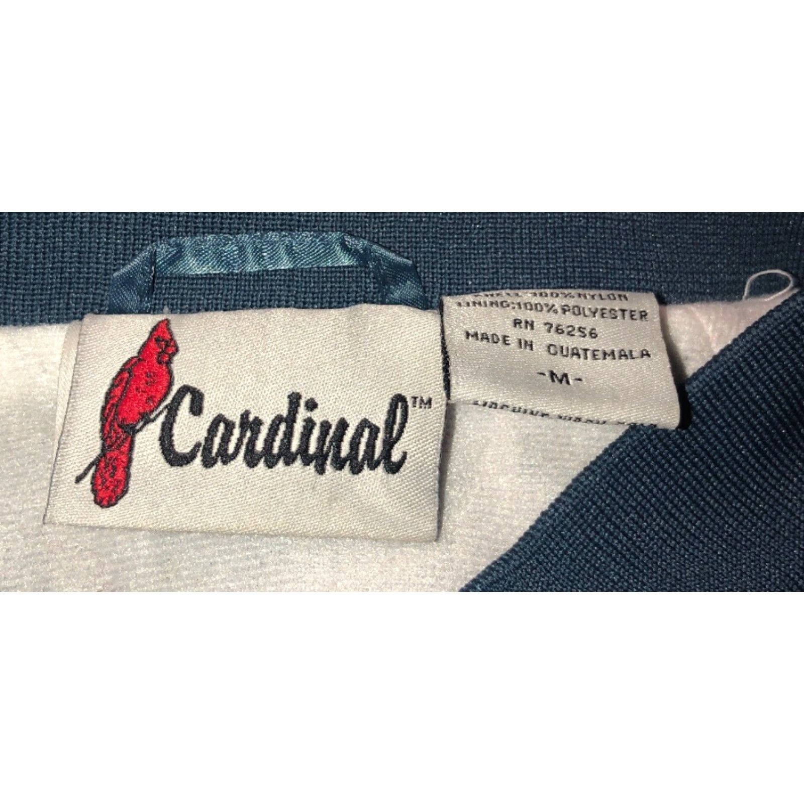 Vintage Vtg Cardinal Mens Blue Nylon Jacket Snap Button Size M Size US M / EU 48-50 / 2 - 5 Thumbnail