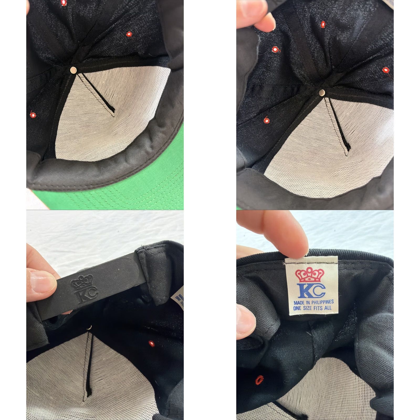 Vintage VINTAGE KC Collections Snapback Hat Mens One Size Black Orange Dick Donnelly Nevada Size ONE SIZE - 10 Thumbnail
