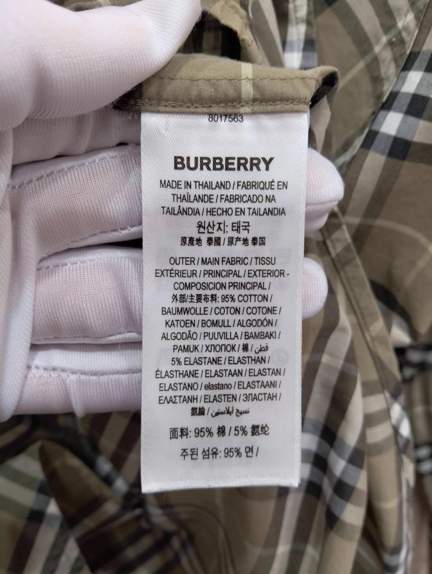 Burberry Burberry Classic Check Shirt L 95New Size US L / EU 52-54 / 3 - 7 Thumbnail