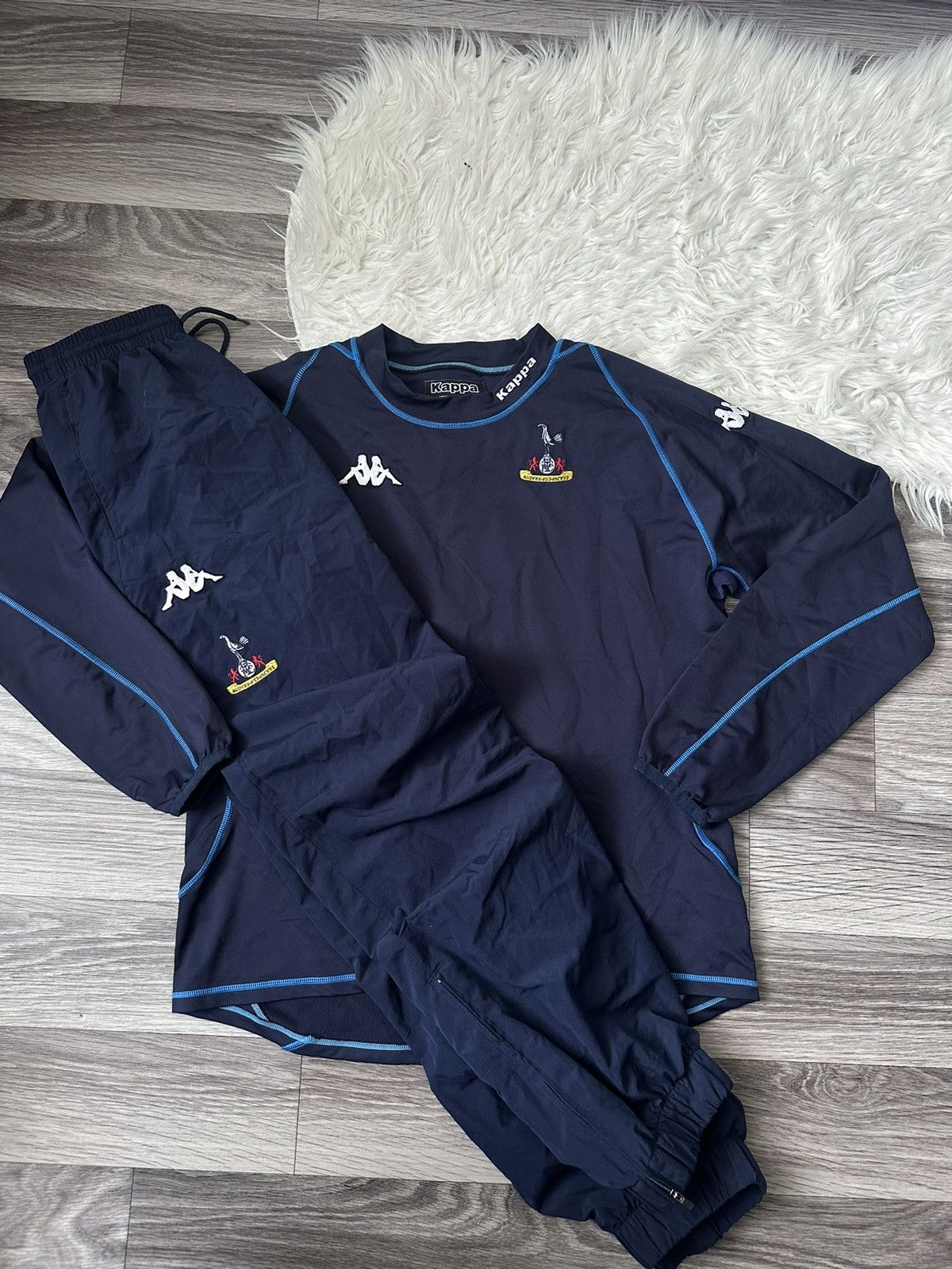 Kappa Tottenham Spurs 2004-2005 Tracksuit hype size M vintag