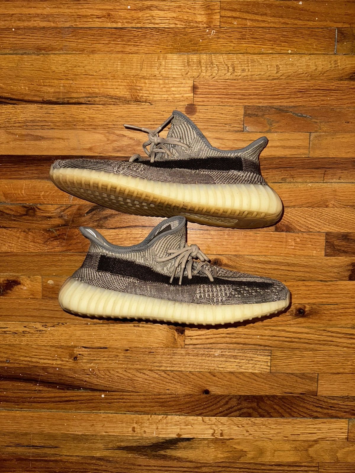 image of Yeezy Season Yeezy 350 Zyon Shoes in Grey, Men's (Size 12)