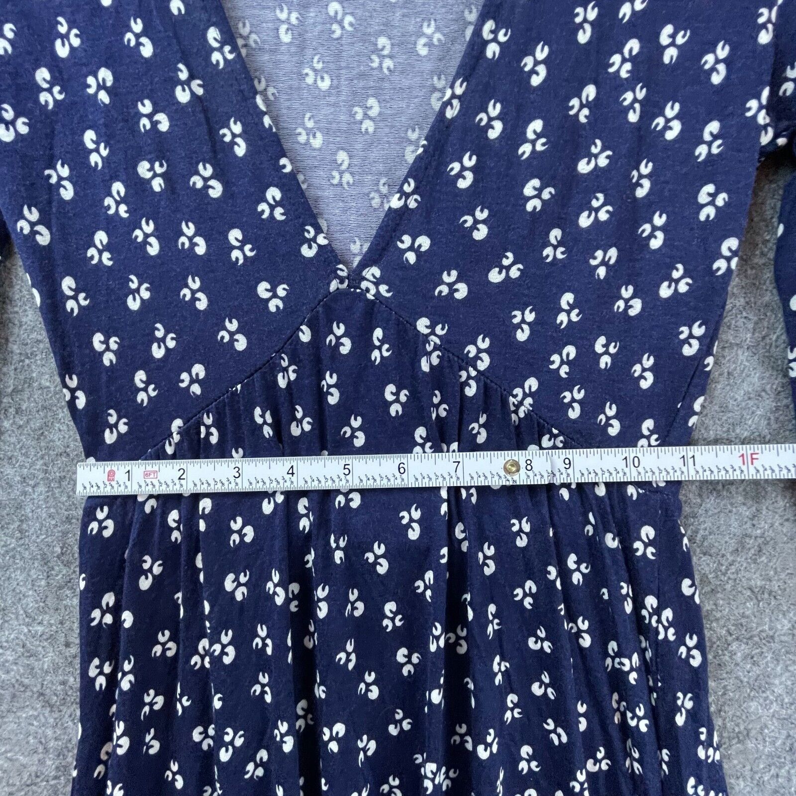 Urban Outfitters Urban Outfitters Dress S Navy Lightweight Simple Minimalist Size S / US 4 / IT 40 - 5 Thumbnail