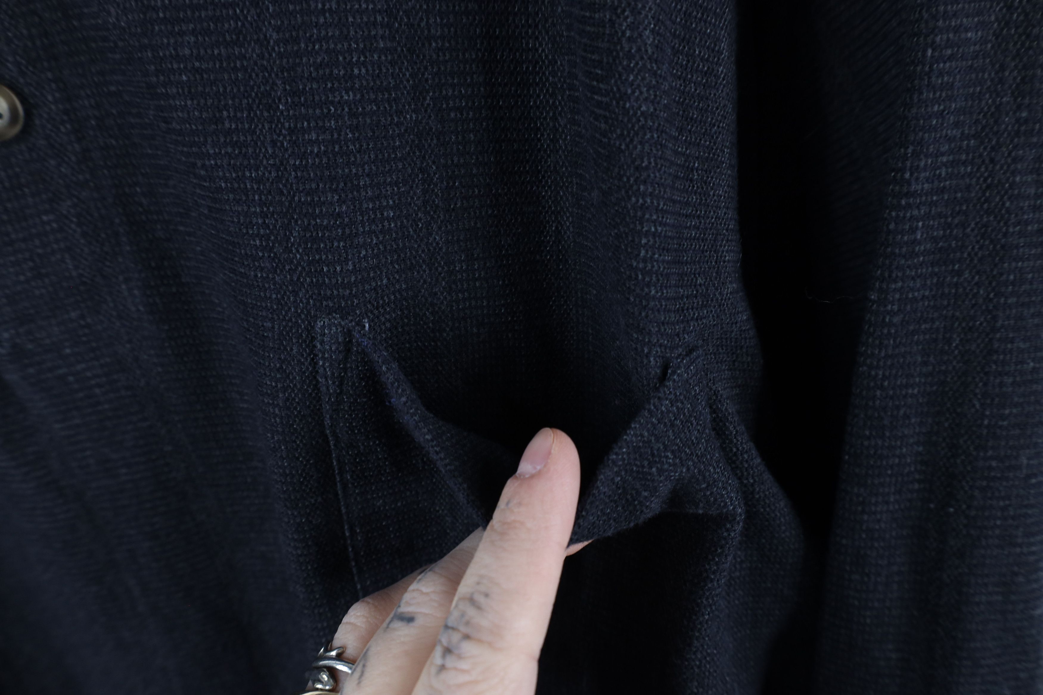Vintage Vintage 90s Streetwear Long Sleeve Rugby Polo Shirt Blue Size US XL / EU 56 / 4 - 5 Thumbnail