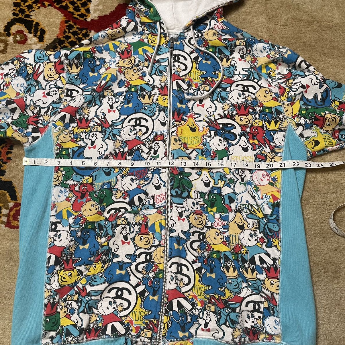 Stussy Vintage Stussy Girls Headz All Over Print Hoodie XL Clean Size US XL / EU 56 / 4 - 6 Thumbnail