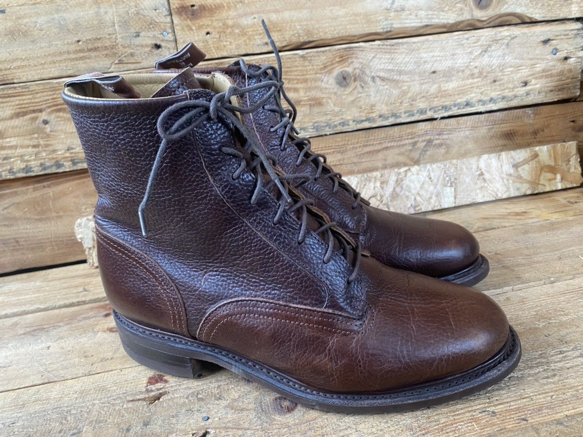 R.M. Williams R.M.Williams rickaby brown pebble lace-up boots uk 9G Size US 10 / EU 43 - 1 Thumbnail