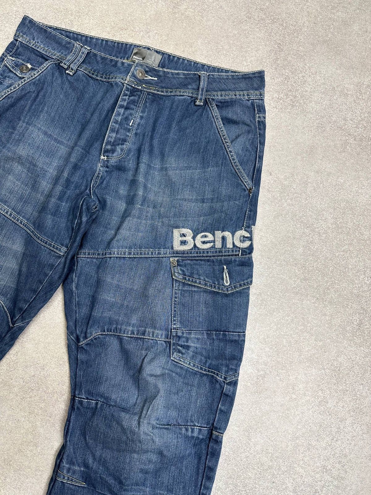 Bench Vintage JPG Bench Archival Moto Baggy Cargo Jeans Hysteric Size US 34 / EU 50 - 3 Thumbnail