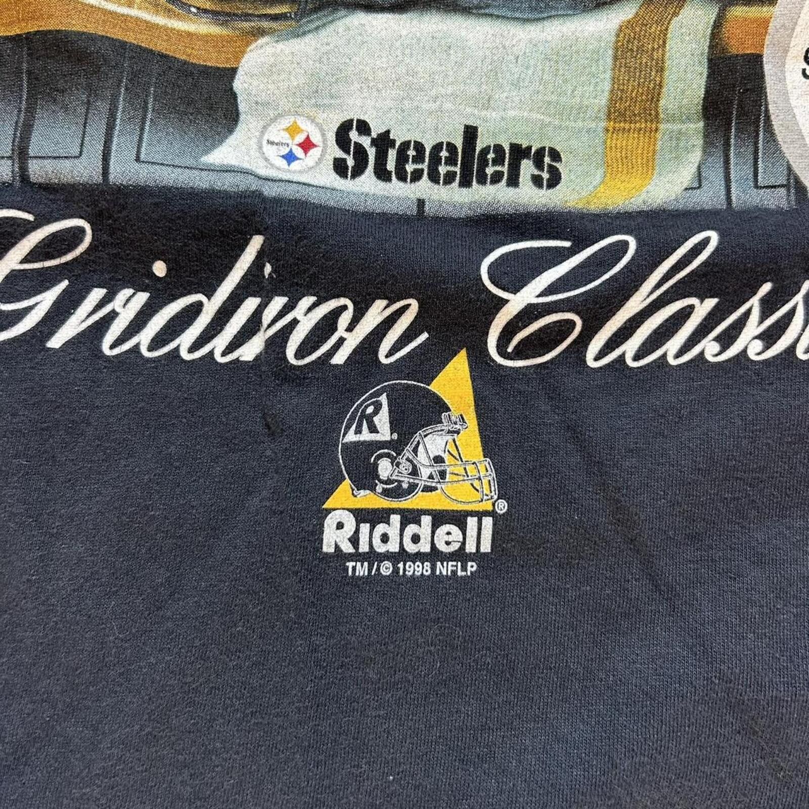 NFL Vintage 1998 Pittsburgh Steelers vintage NFL t shirt XL Size US XL / EU 56 / 4 - 3 Thumbnail