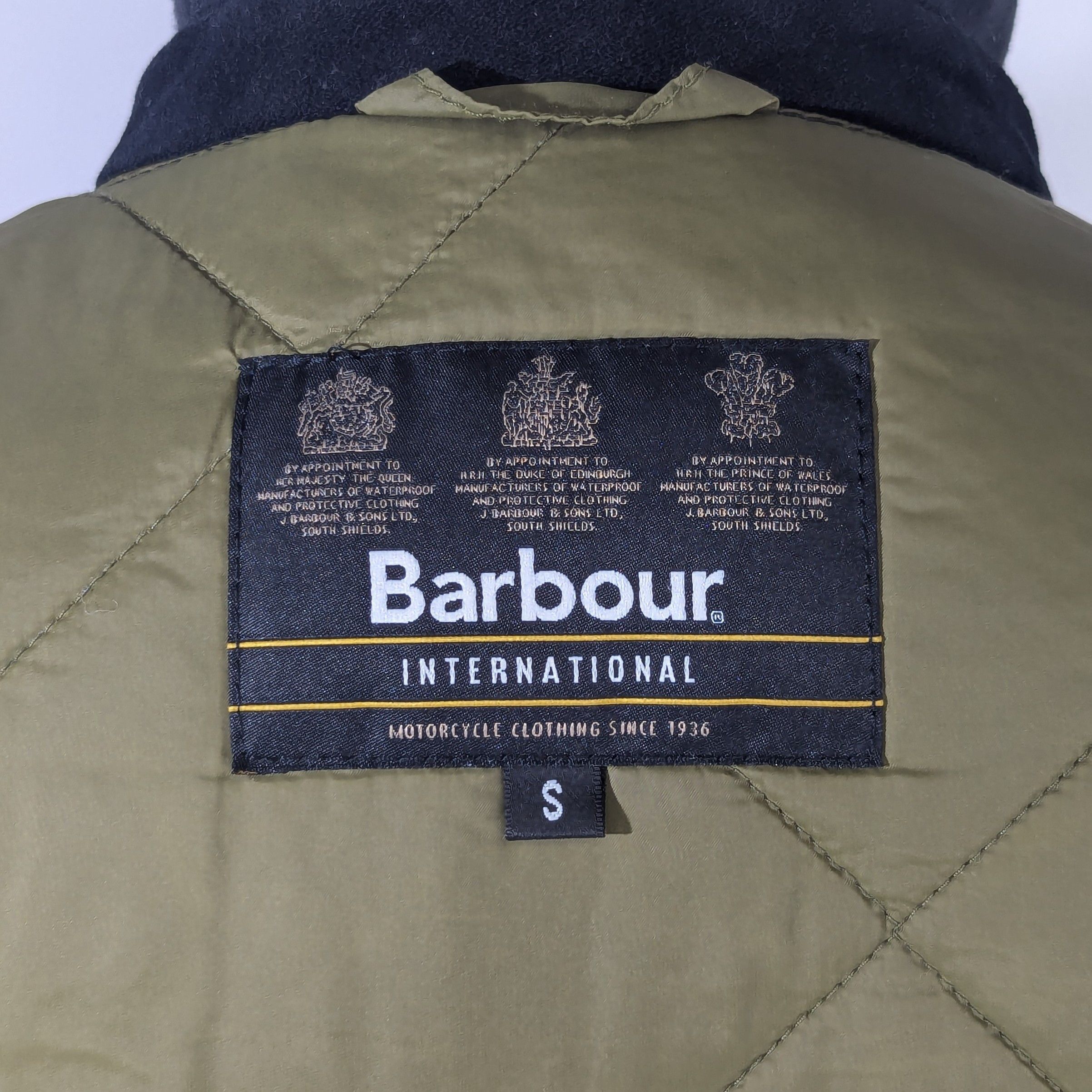 Barbour Barbour International Injection Wax Jacket Motorcycle Size US S / EU 44-46 / 1 - 17 Thumbnail