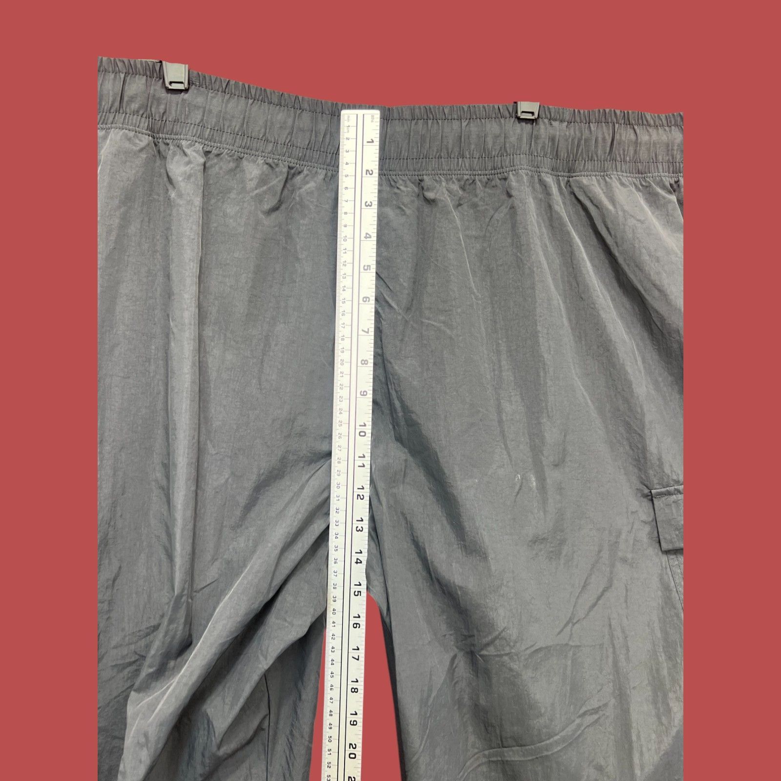 Other All In Motion - Women's High-Rise Cargo Parachute Pants High Size 32" / US 10 / IT 46 - 7 Thumbnail