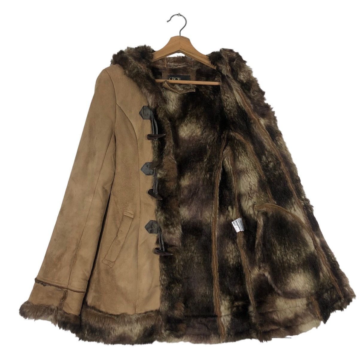 Japanese Brand 🔥Winter Jacket Cecil McBee Mink Fur Lining Size M / US 6-8 / IT 42-44 - 11 Thumbnail