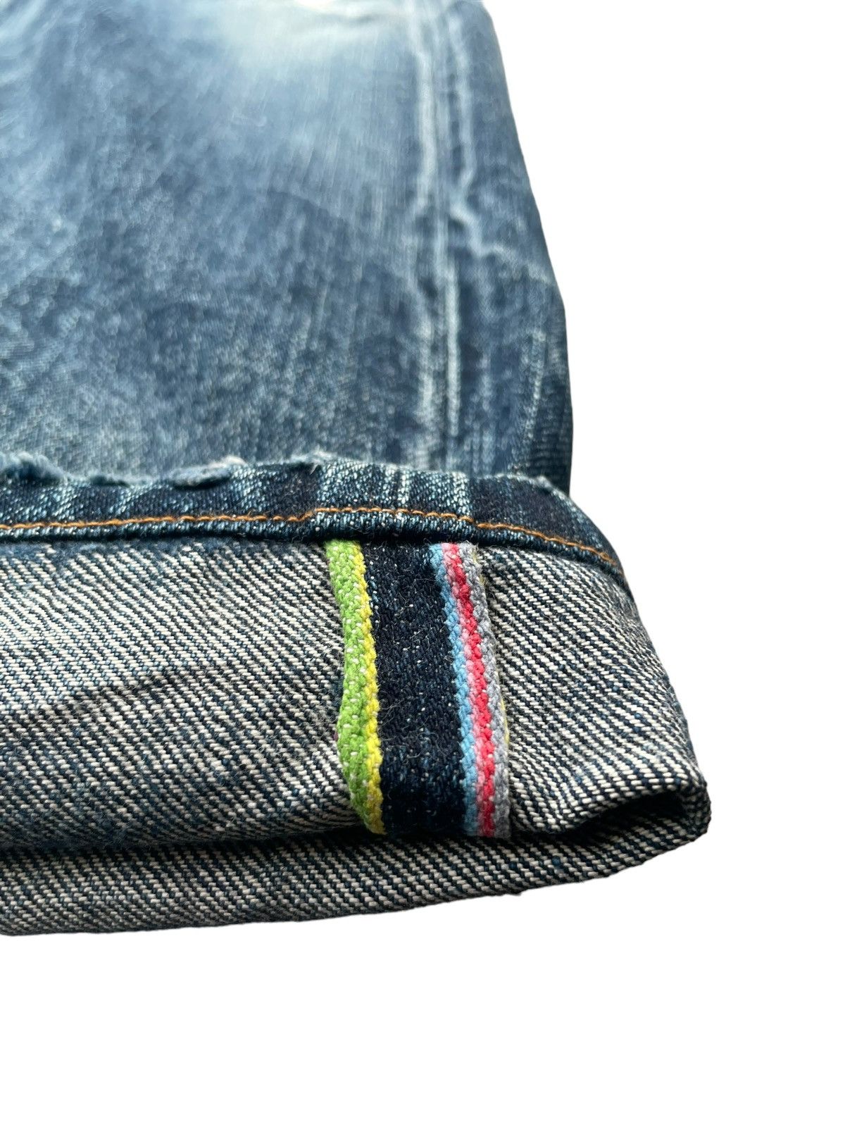 Paul Smith Red Ear Paul Smith Red Ear Faded Distresed Denim Size US 32 / EU 48 - 3 Thumbnail