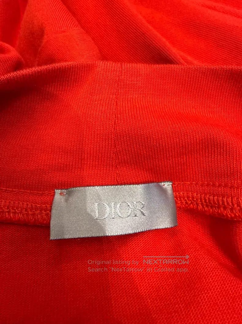 Dior Dior Limited red long-sleeved sweatshirt for the Year of t Size US S / EU 44-46 / 1 - 4 Thumbnail