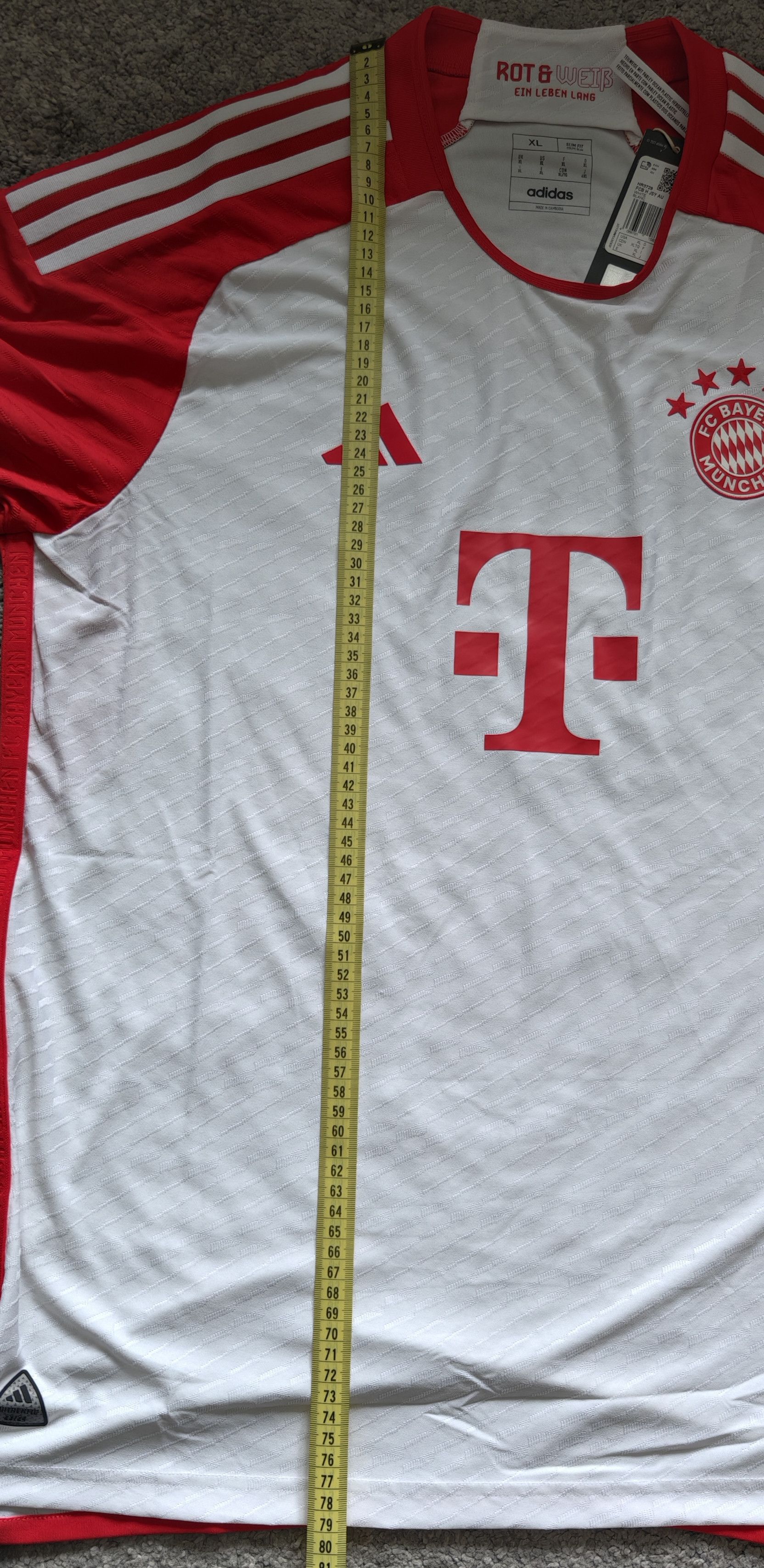 Adidas FC Bayern 23/24 Home Authentic Jersey adidas hr3729 XL Size US XL / EU 56 / 4 - 6 Thumbnail