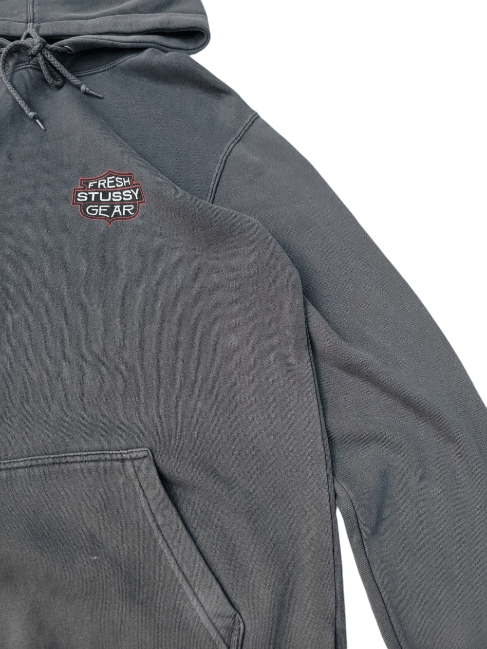 Stussy × Vintage Vintage Stussy Gear Hoodie Pullover Size US M / EU 48-50 / 2 - 7 Thumbnail