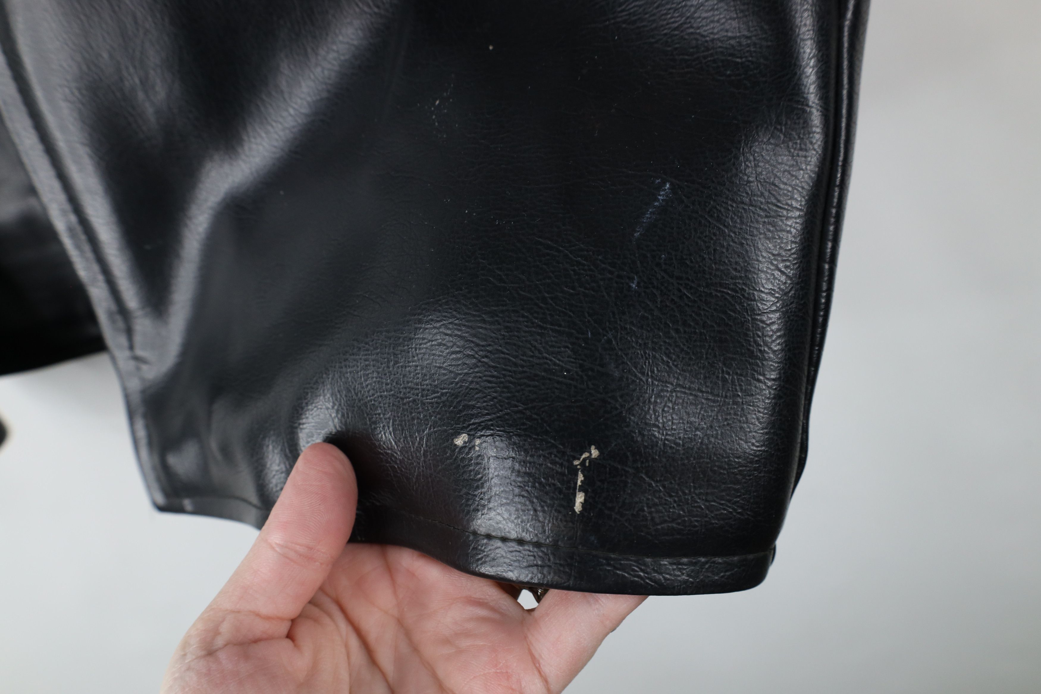 Vintage Vintage 70s Streetwear Faux Leather Motorcycle Jacket Japan Size US M / EU 48-50 / 2 - 4 Thumbnail