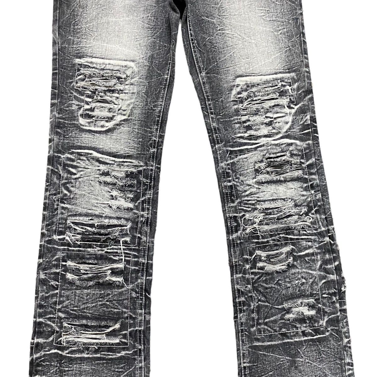 Japanese Brand Japanese Brand Lowbox Crust Distressed Denim Jeans Acidwash Size US 32 / EU 48 - 7 Thumbnail