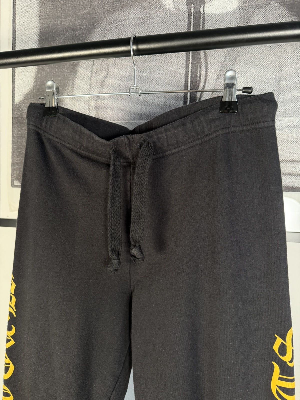 Chrome Hearts ICONIC EVERYDAY⚡️VOLT COLORWAY LOGO "FUCK YOU" SWEATPANTS Size US 32 / EU 48 - 6 Thumbnail