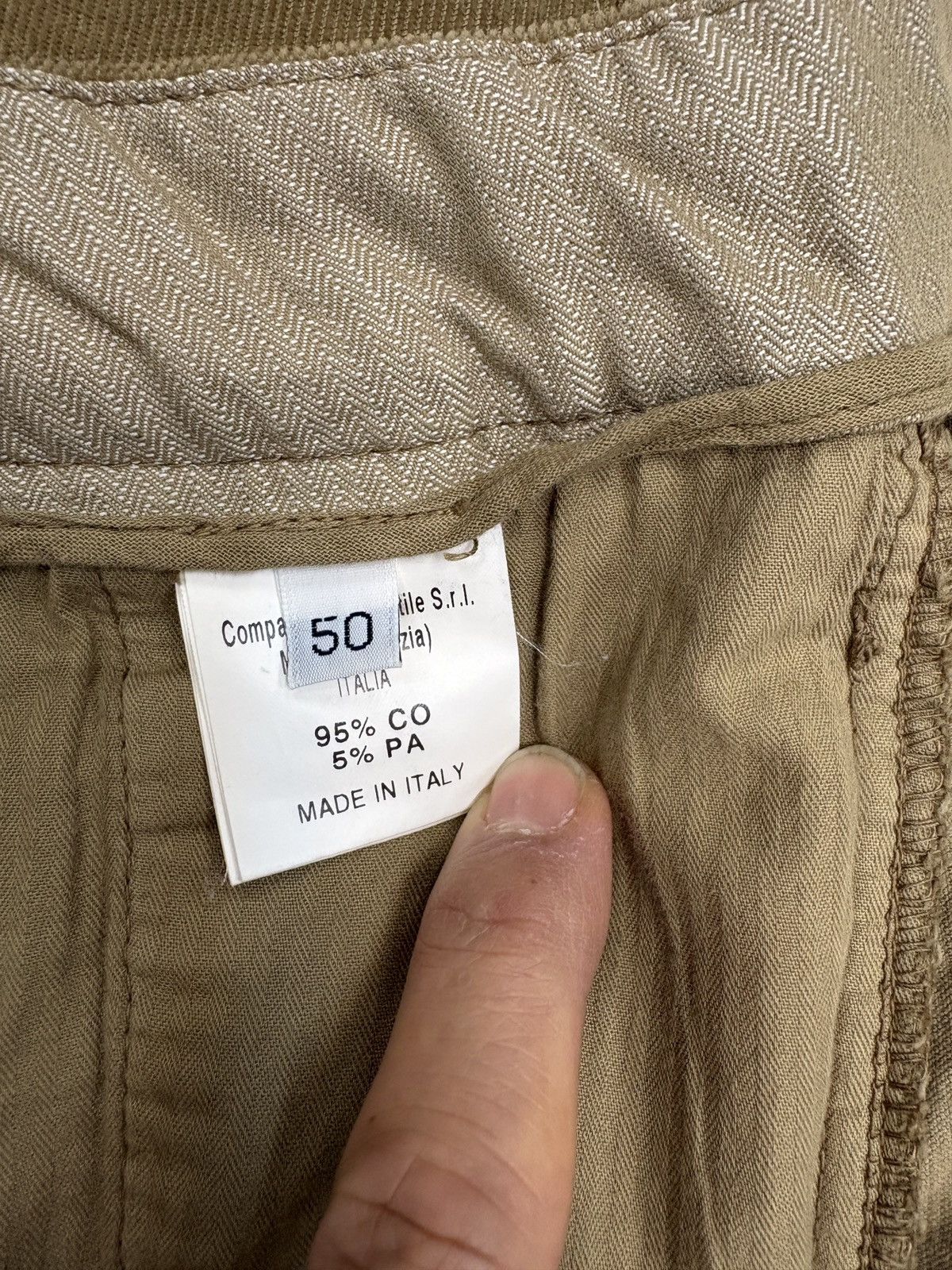 Barena BARENA Tapered Corduroy Trousers Camel Brown IT 50 (US 34) Size US 34 / EU 50 - 15 Thumbnail