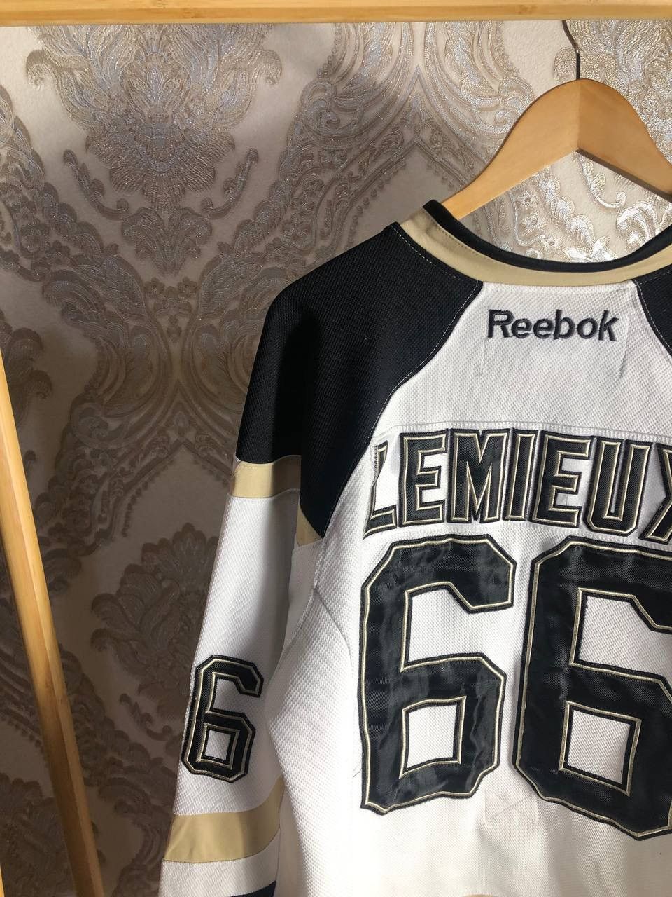 Reebok × Vintage VERY RARE REEBOK CCM PITTSBURGH PENGUINS HOCKEY JERSEY RETRO Size US M / EU 48-50 / 2 - 11 Thumbnail