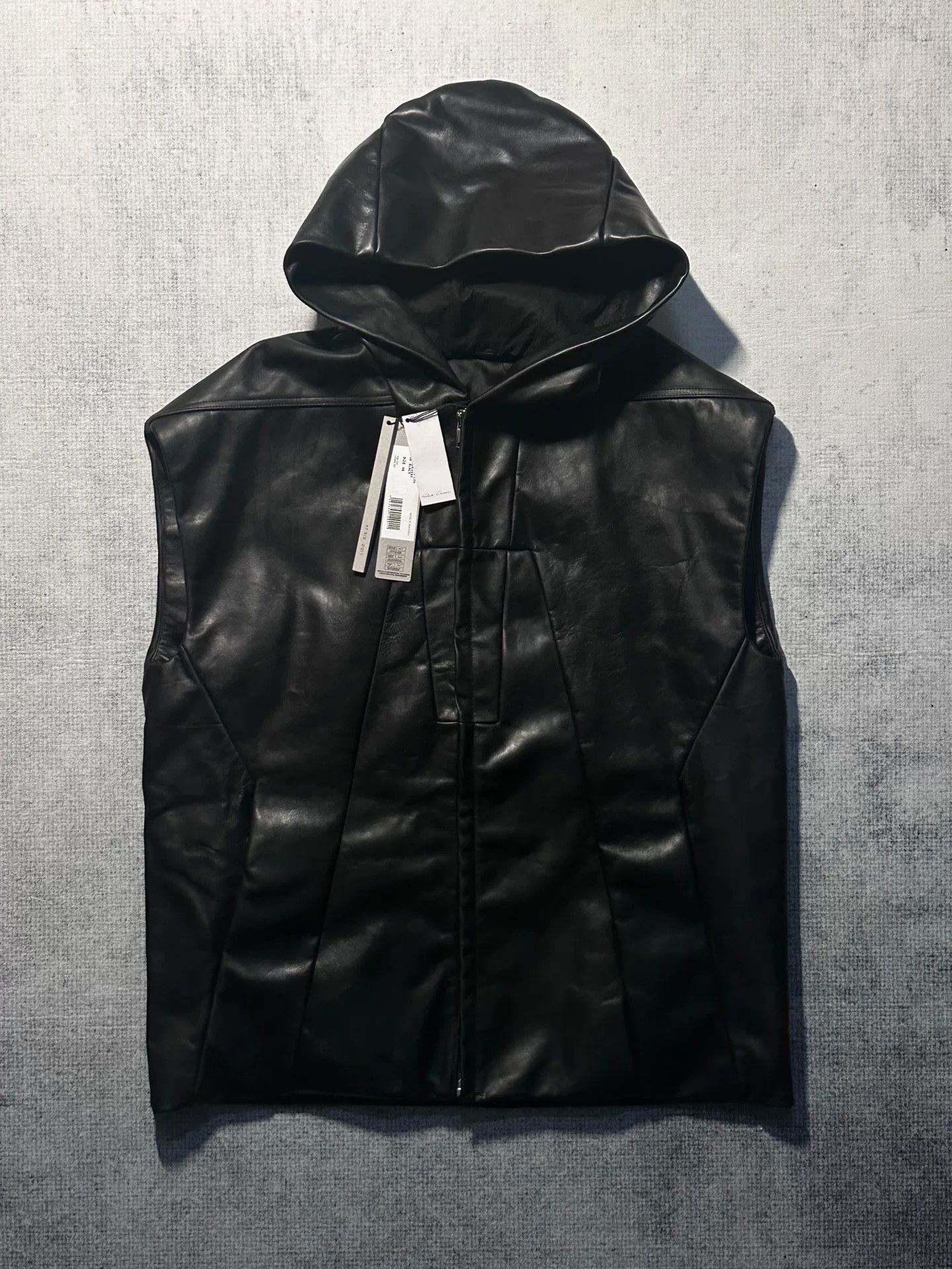 Rick Owens Black Rick Owens Leather Jacket Size US S / EU 44-46 / 1 - 1 Thumbnail