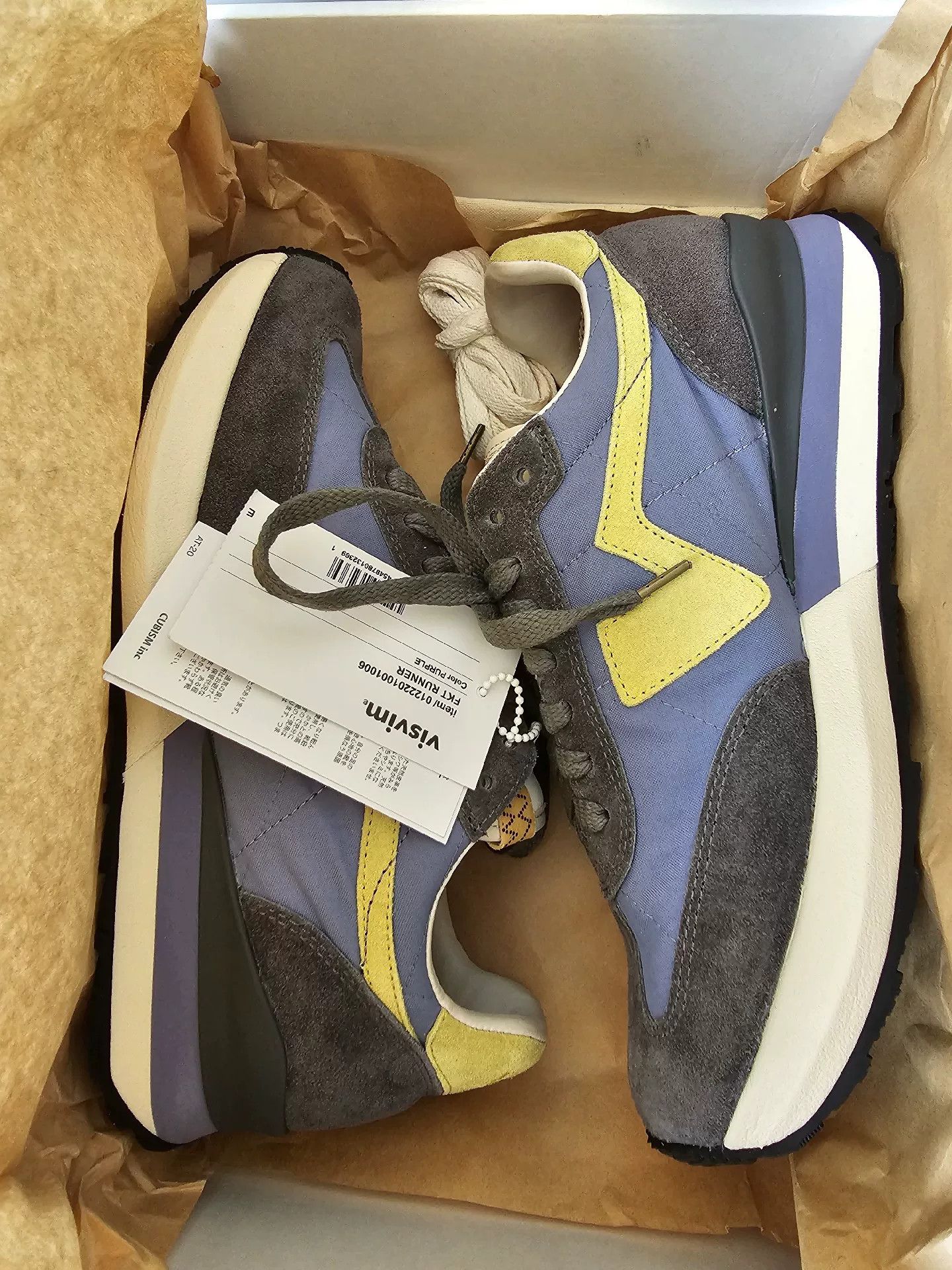 Visvim VisVim FKT Runner Sneakers for Men Size US 8 / EU 41 - 1 Thumbnail