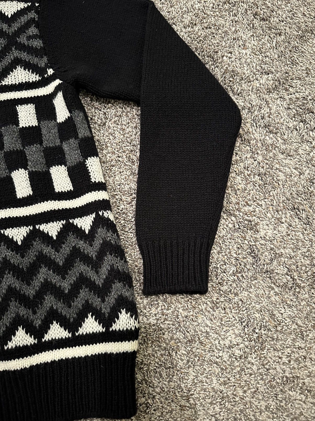 Prada Prada Men’s Knitted Sweater Black Medium Size US M / EU 48-50 / 2 - 3 Thumbnail