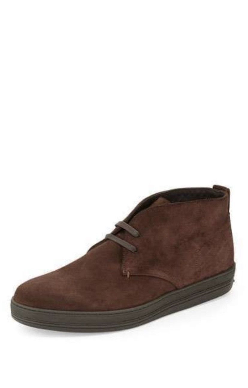Tom Ford Tom Ford Clarence Brown Suede Chukka Boots Size 11 Size US 11 / EU 44 - 1 Thumbnail