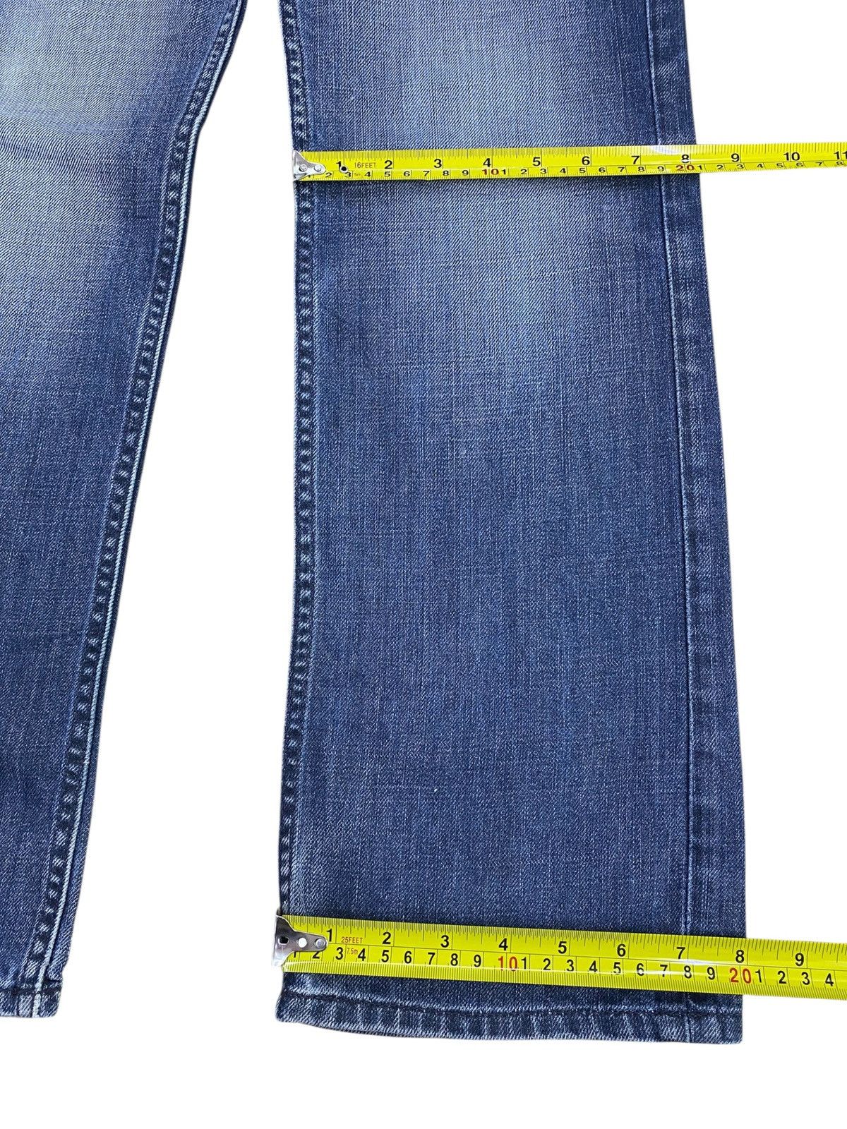 Japanese Brand Japanese Brand Blue Faded Wash Style Loose Jeans Size US 28 / EU 44 - 8 Thumbnail