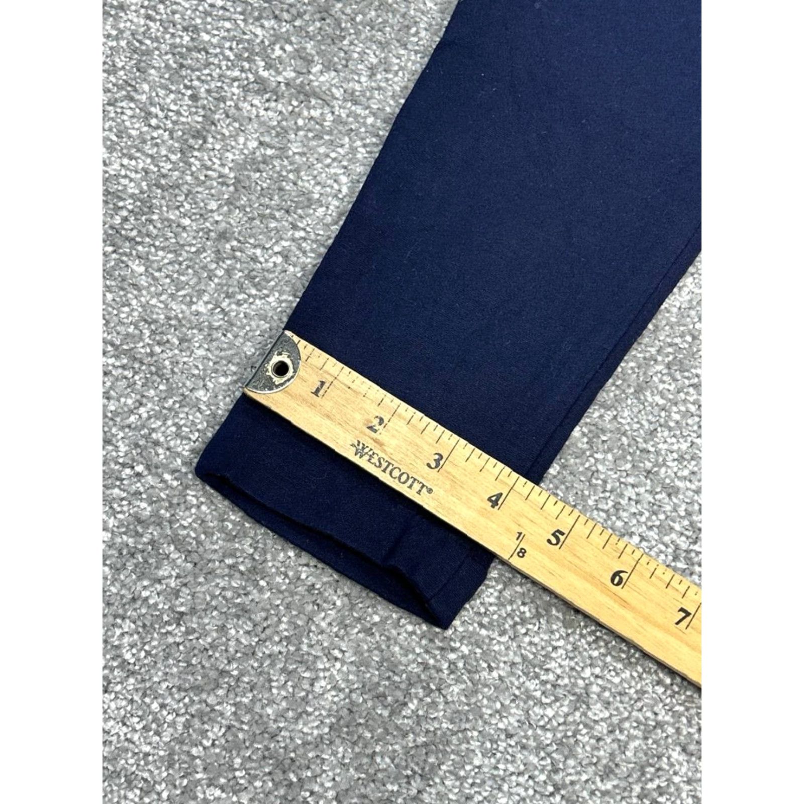 Ralph Lauren Lauren Ralph Lauren Leggings Womens Small Blue Stretch Mid Rise Workout Yoga Size 28" / US 6 / IT 42 - 3 Thumbnail