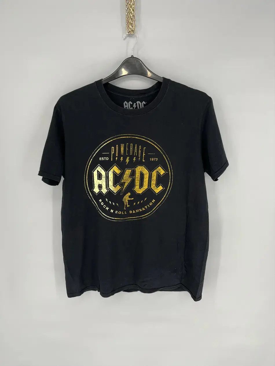Band Tees Vintage Ac DC band rock tee streetwear metal Size US L / EU 52-54 / 3 - 1 Thumbnail