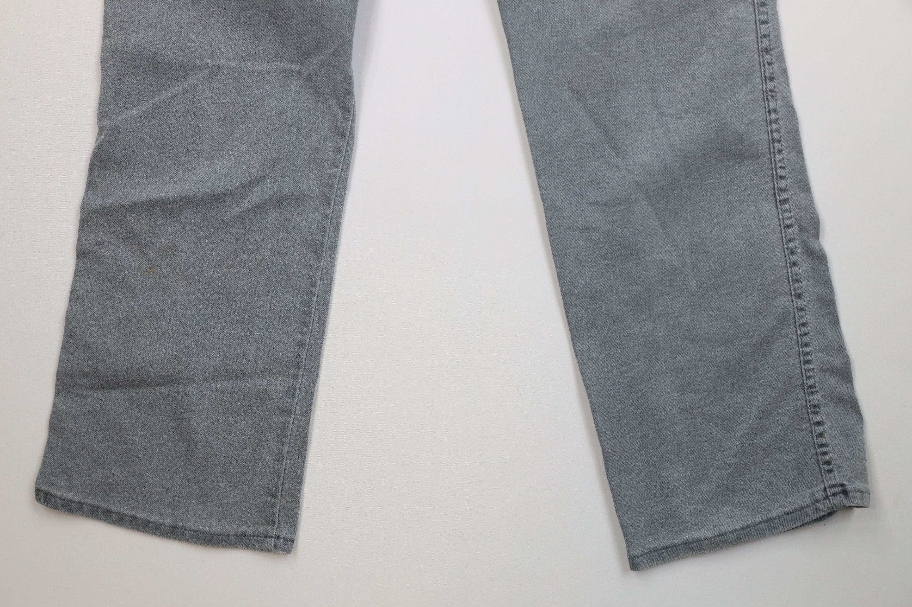 Vintage Vintage 90s Streetwear Stonewash Wide Leg Denim Jeans Gray Size US 38 / EU 54 - 12 Thumbnail