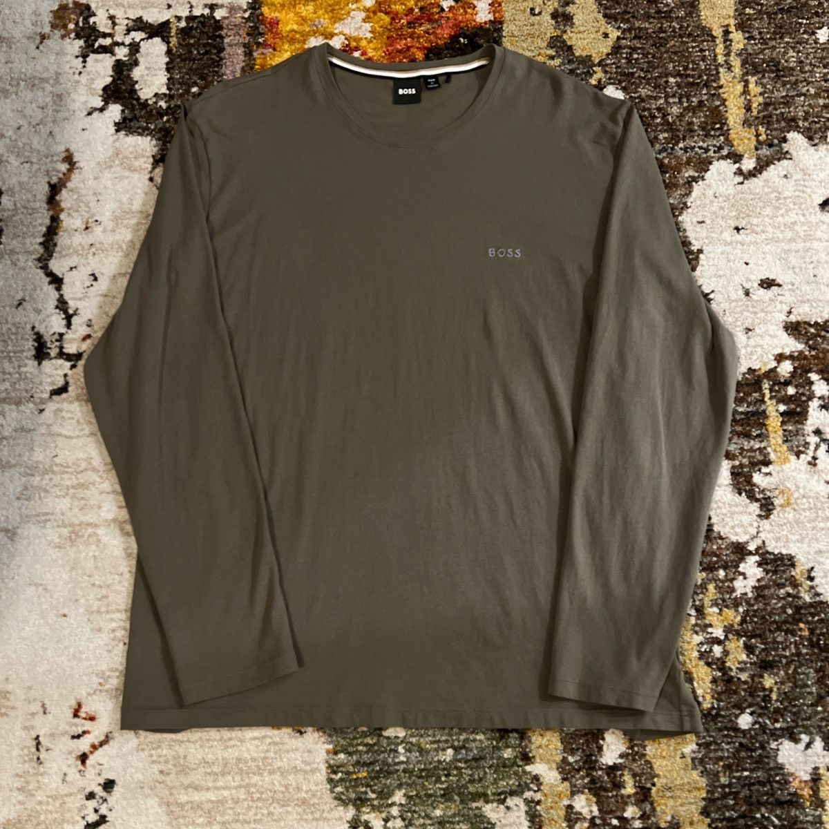 Hugo Boss Boss Hugo Boss Mix & Match Long Sleeve T-Shirt Size US XL / EU 56 / 4 - 1 Thumbnail