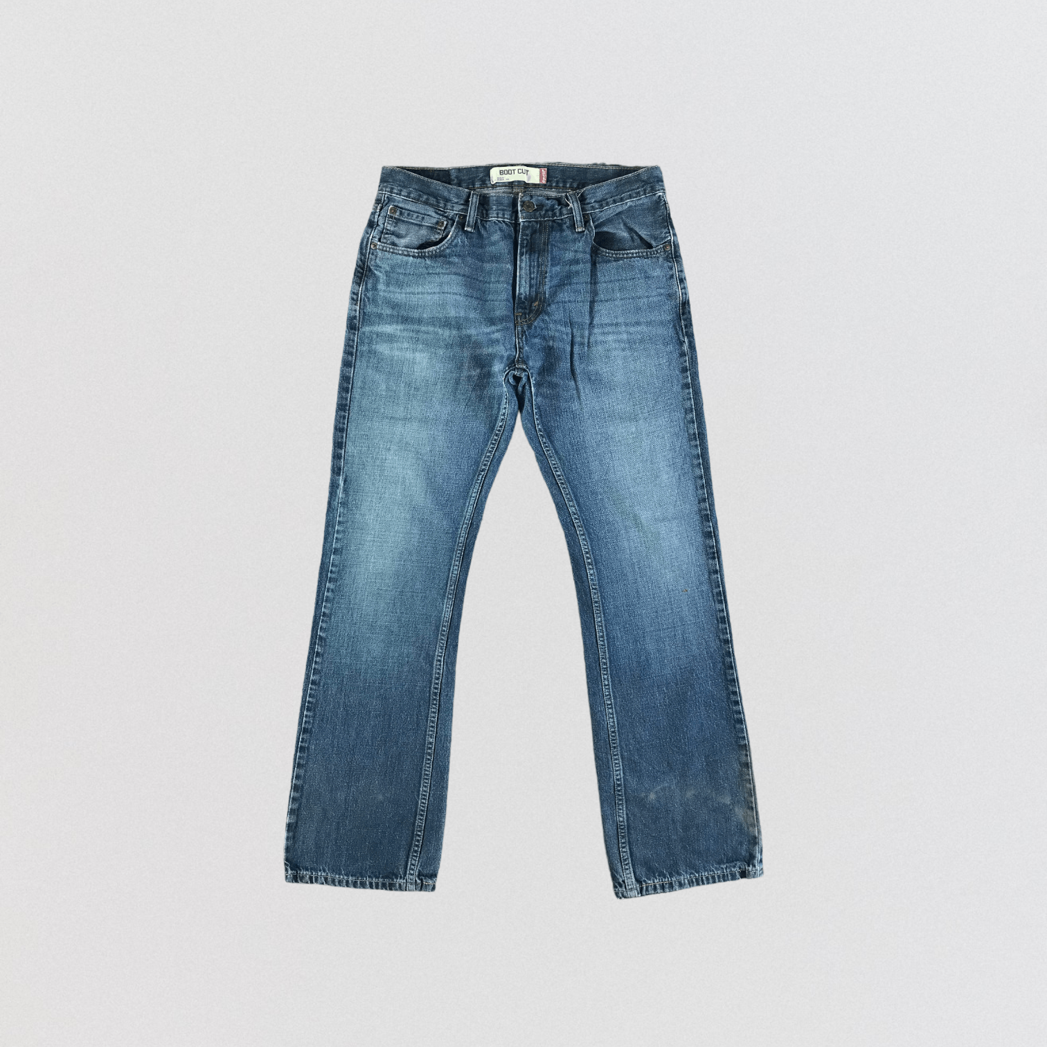 Levi's × Vintage Vintage Blue Wash Levis 527 Flare Jeans-JM3446 Size 33" - 1 Thumbnail