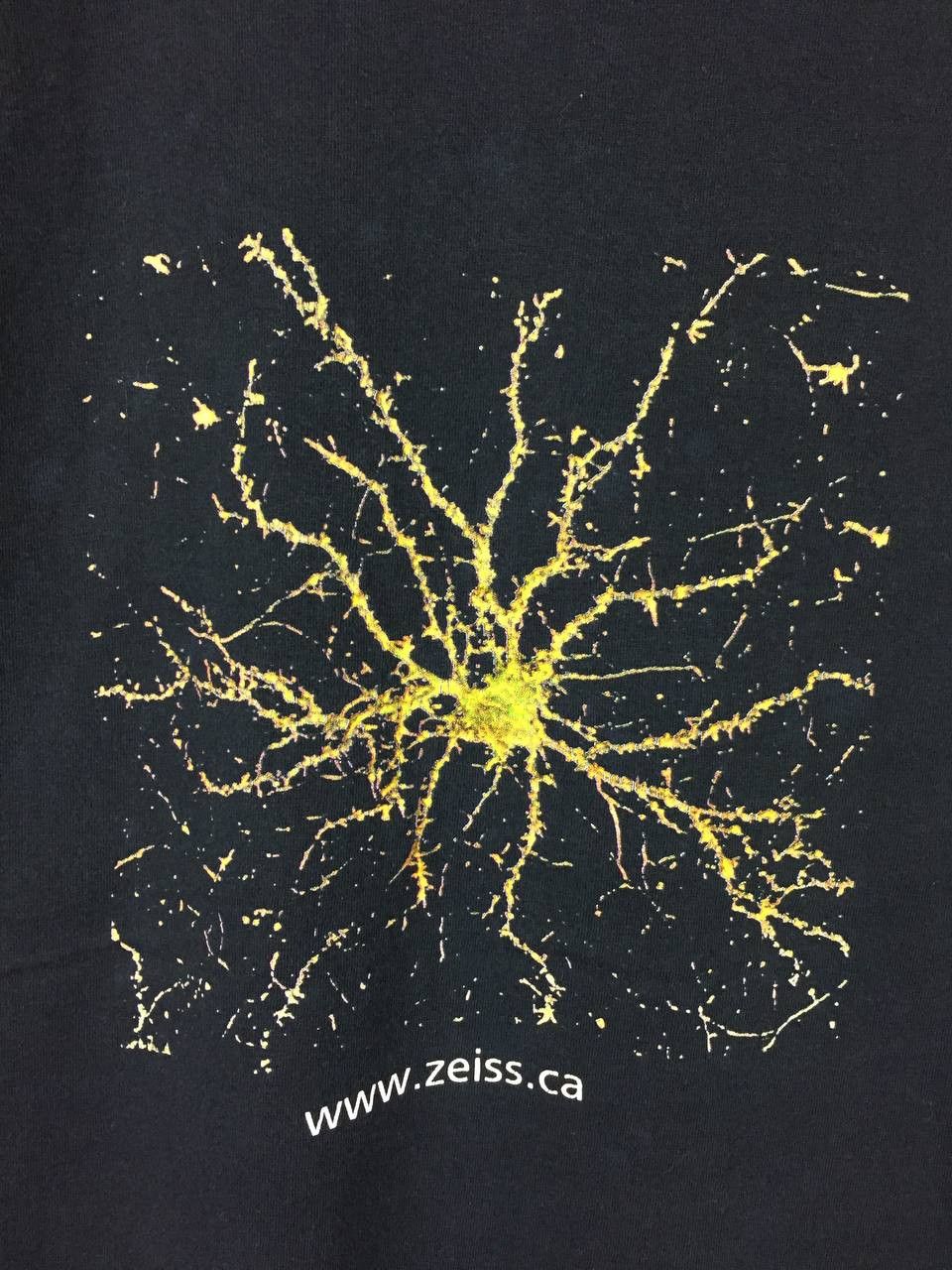 Vintage ZEISS Canada Science Microscope Neuron Tech Wear Promo Tee Size US L / EU 52-54 / 3 - 5 Thumbnail
