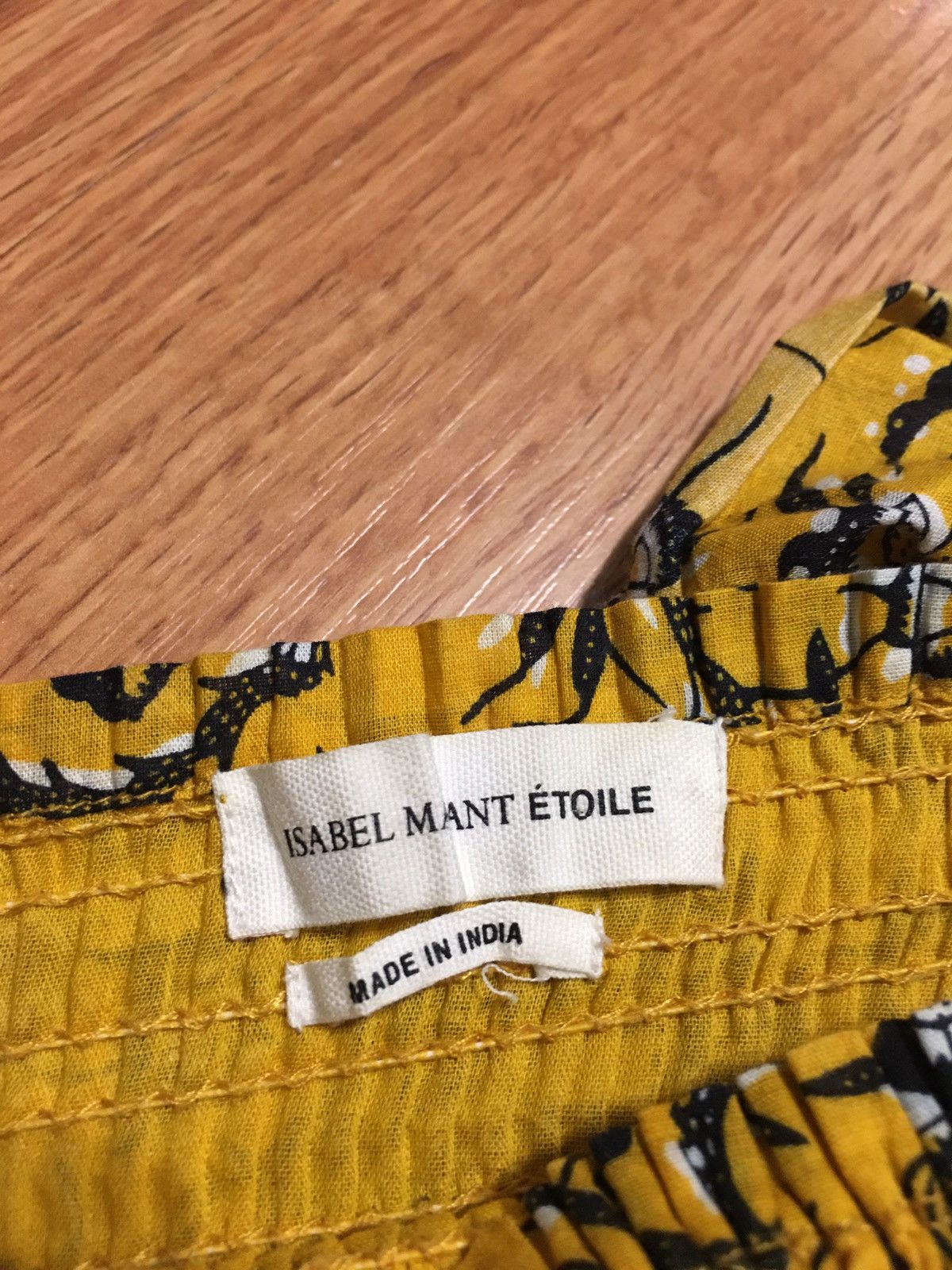 Isabel Marant × Isabel Marant Etoile Isabel Marant Etoile Floral Print Texture Yellow Skirt EU38 Size 27" / US 4 / IT 40 - 6 Thumbnail