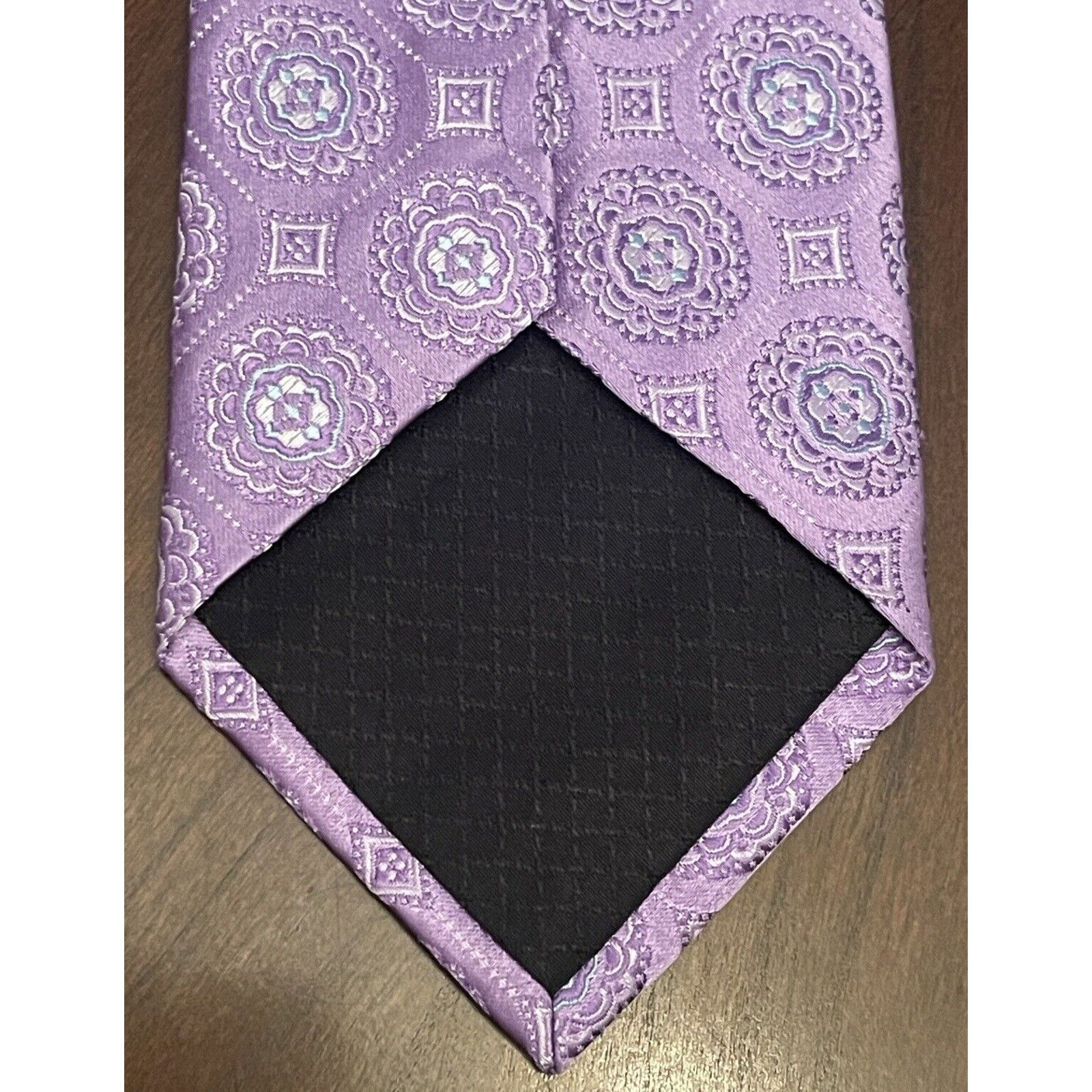 Jones New York Jones New York Purple Blue 100% Silk Made In China Size ONE SIZE - 2 Thumbnail