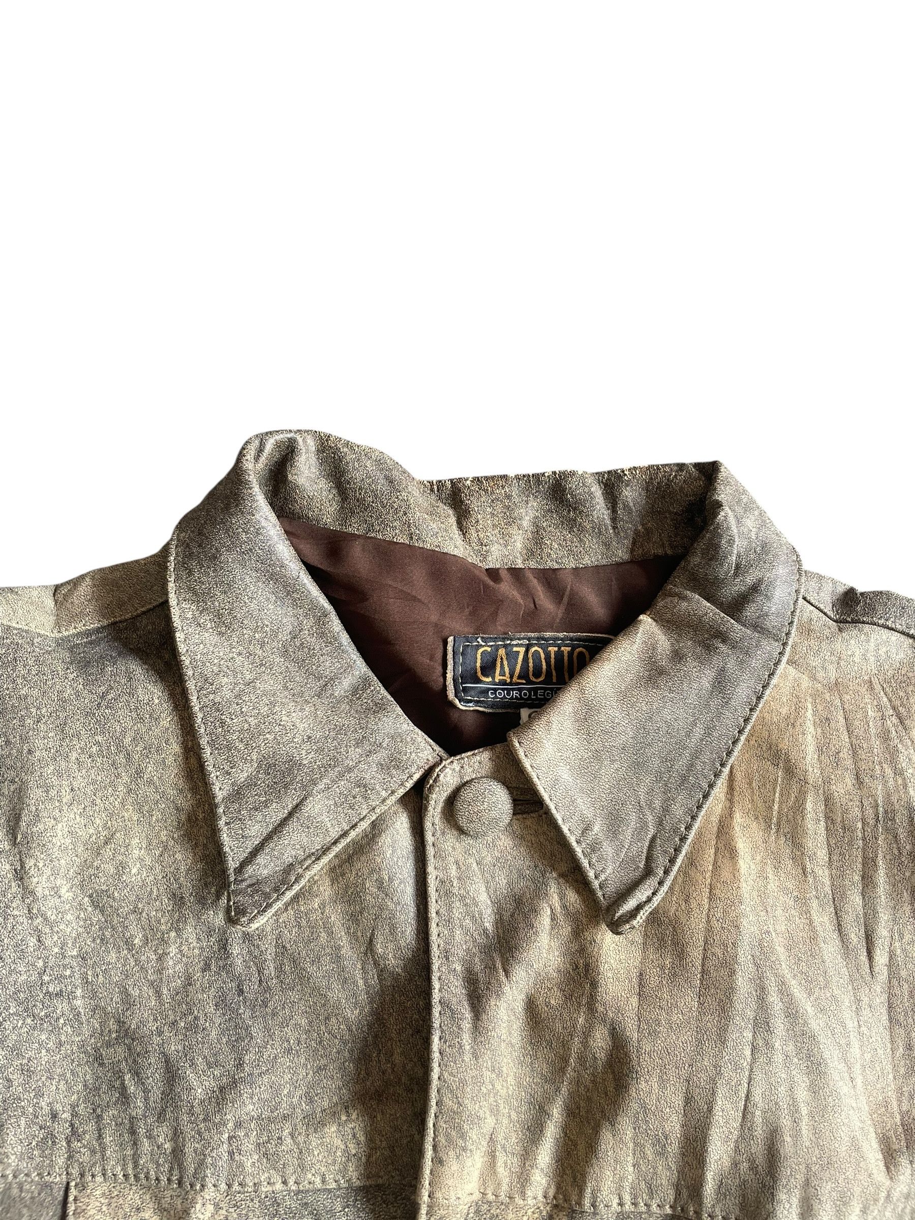Other Vintage Cazotto Leather Jacket Size US L / EU 52-54 / 3 - 4 Thumbnail
