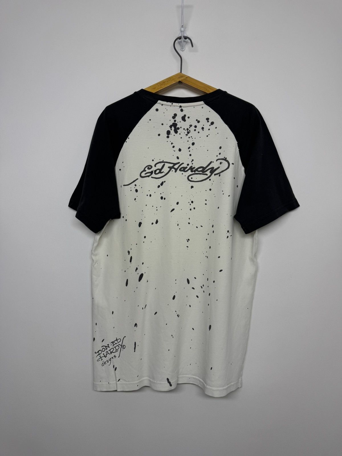 Ed Hardy Vintage Y2k Rare Ed Hardy T-Shirt 00’s Size US L / EU 52-54 / 3 - 5 Thumbnail