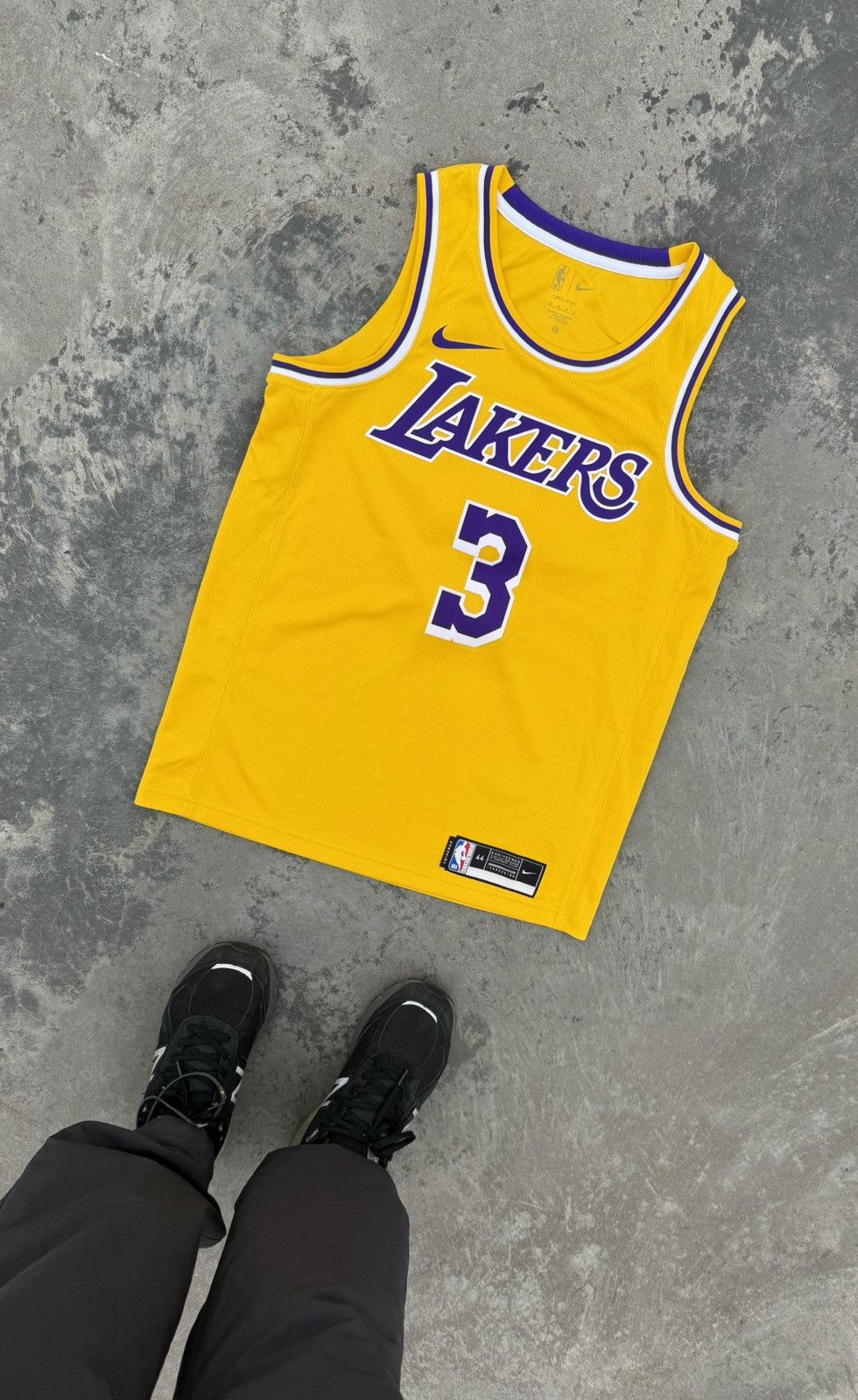 Nike Vintage Nike Lakers NBA Anthony Davies 3 Size US M / EU 48-50 / 2 - 1 Thumbnail