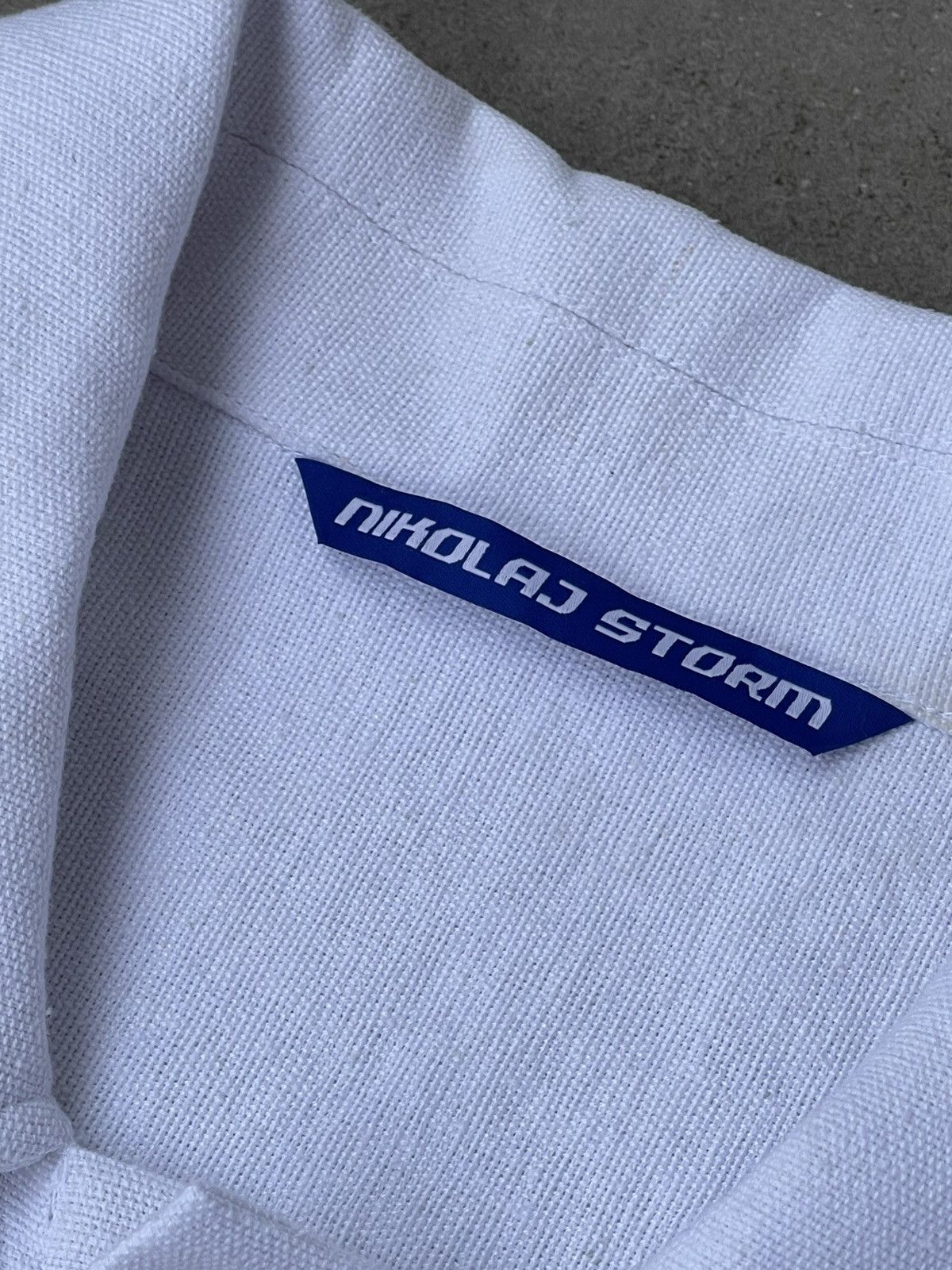 Other !DS! SS23 Nikolaj Storm Suarezito White Oversized Shirt Size US M / EU 48-50 / 2 - 20 Thumbnail
