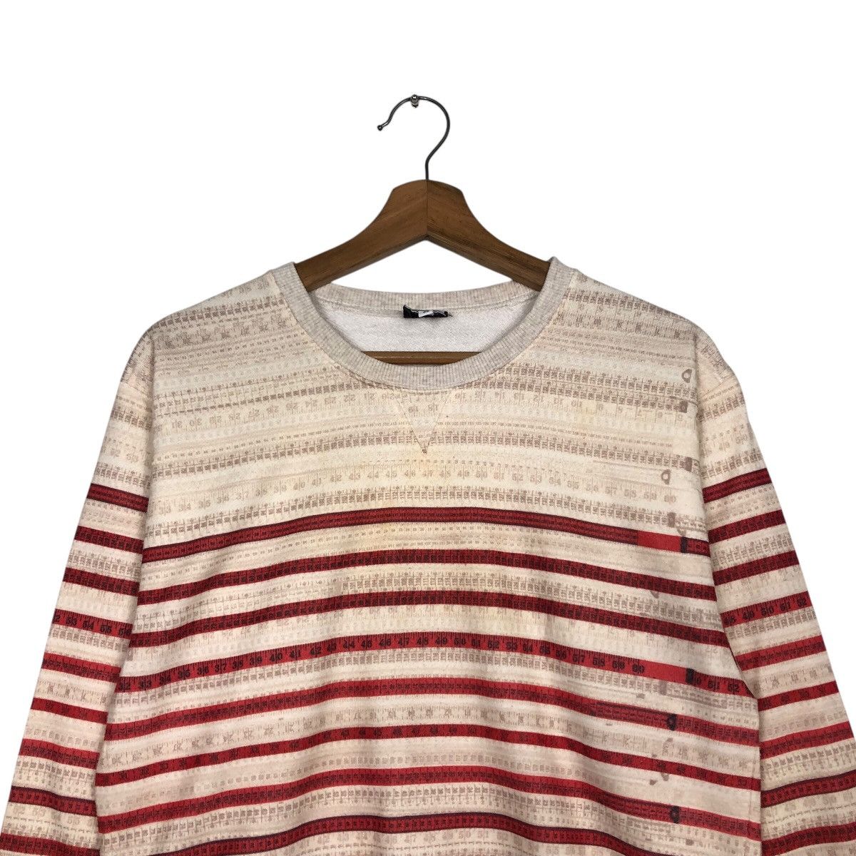 Jean Paul Gaultier 📌Vintage Sweatshirt Striped Design Jean Paul Gaultier Size S / US 4 / IT 40 - 4 Thumbnail